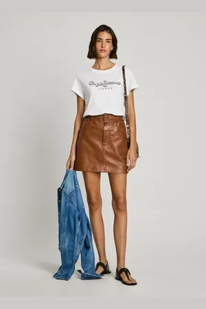Pepe Jeans T-shirt con logo in strass regular