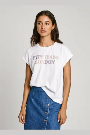 Pepe Jeans T-shirt logo in strass