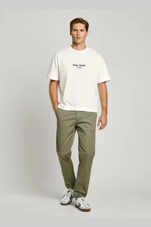 Pepe Jeans Pantalone chino in popeline slim fit