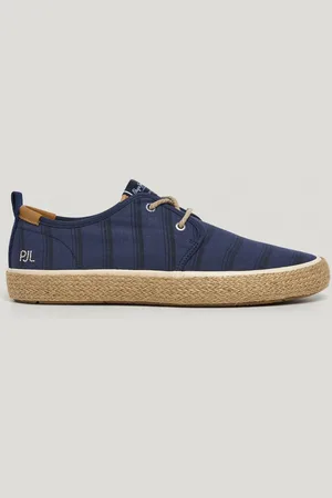Pepe Jeans Baskets bluchers à carreaux