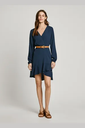 Pepe Jeans Abito corto scollo a v