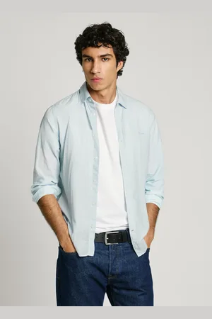 Pepe Jeans Camicia in popeline slim