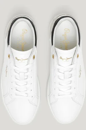 Pepe Jeans Sneakers in pelle dettagli in camoscio