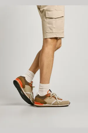Pepe Jeans Scarpe da running con dettagli scamosciati