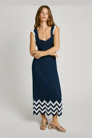 Pepe Jeans Abito lungo cut-out con spalline