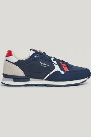 Pepe Jeans Scarpe da running con dettagli in suede - brit