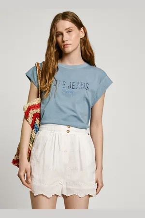 Pepe Jeans Openwork detail shorts