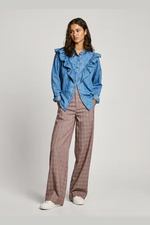 Pepe Jeans Pantalone ampio a quadri