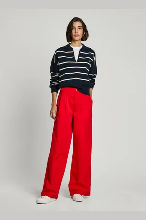 Pepe Jeans Pantalone chino a gamba larga