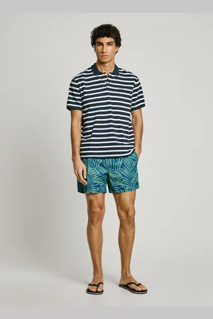Pepe Jeans Leaf print swim shorts