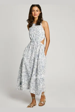 Pepe Jeans Abito longuette stampa a fiori