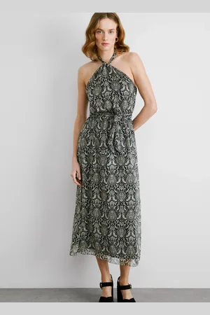 Pepe Jeans Abito longuette fantasia paisley