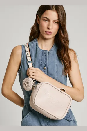 Pepe Jeans Borsa a tracolla similpelle con logo