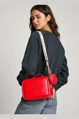 Pepe Jeans Borsa a tracolla similpelle con logo