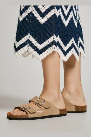 Pepe Jeans Sandali scamosciati con doppio cinturino