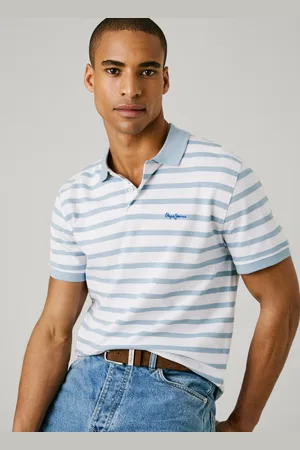 Pepe Jeans Polo in piqué rigato slim fit