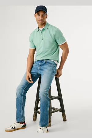Pepe Jeans Jeans straight fit a vita regolare - cash