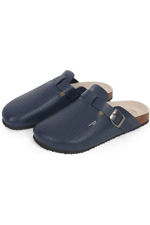 PERLETTI Pantofole Comfort Traforate Uomo