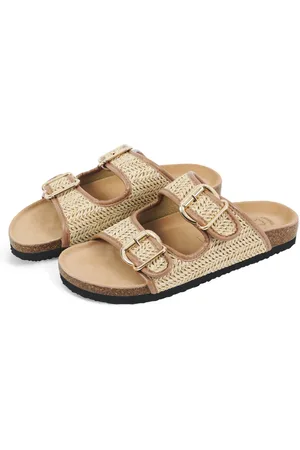 PERLETTI Ciabatte Comfort Raffia