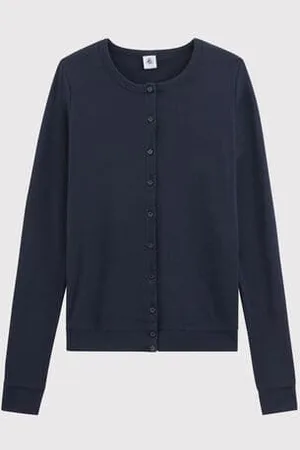 Petit Bateau Cardigan iconico in cotone Donna