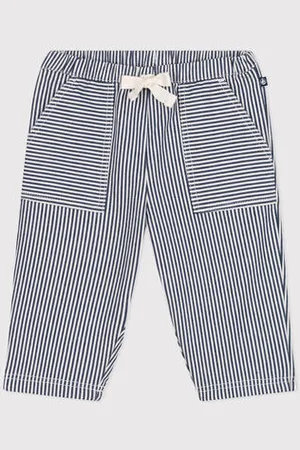 Petit Bateau Pantaloni in tela neonato