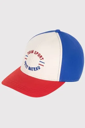 Petit Bateau Berretto in cotone team sport bambino