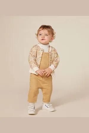 Petit Bateau Cardigan in tubique trapuntato neonato