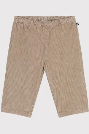 Petit Bateau Pantaloni in velluto neonato