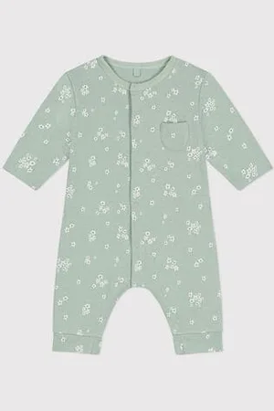 Petit Bateau Tutina lunga in tubique neonato