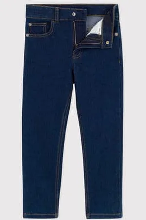 Petit Bateau Pantalone dritto in denim bambino