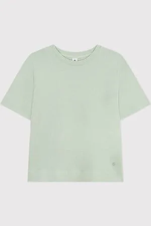 Petit Bateau T-shirt LE BOXY in cotone donna
