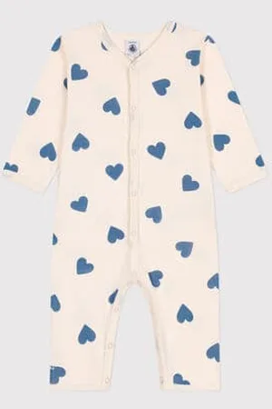 Petit Bateau Pigiama senza piedini in cotone con stampa neonato