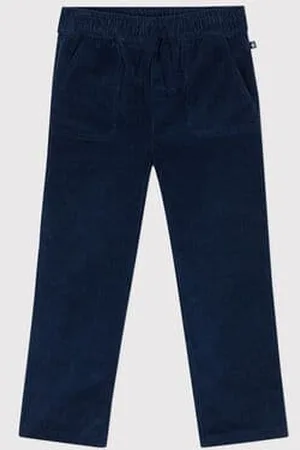Petit Bateau Pantaloni dalla linea dritta in velluto bambino