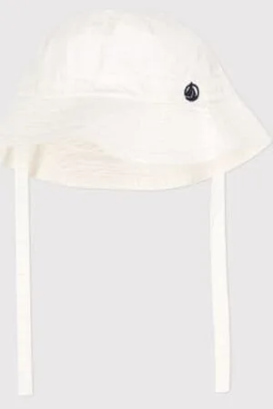 Petit Bateau Cappellino in twill neonato