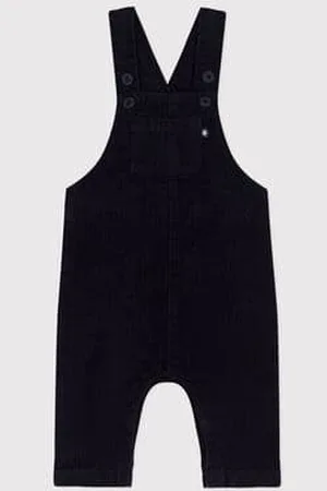 Petit Bateau Salopette in velluto neonato
