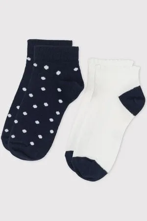 Petit Bateau Confezione da 2 paia di calzini bambina