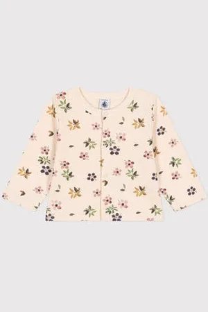 Petit Bateau Cardigan in tubique neonato