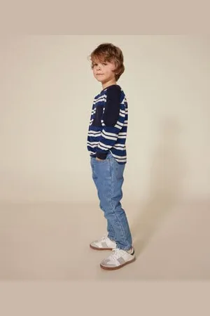 Petit Bateau Felpa in cotone spesso bambino