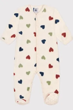 Petit Bateau Tutina pigiama in pile neonato