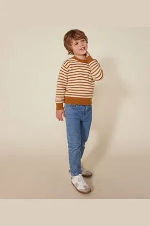 Petit Bateau Maglione in misto lana e cotone bambino