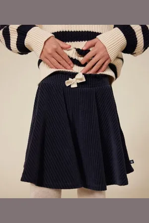 Petit Bateau Gonna in velluto bouclé bambina