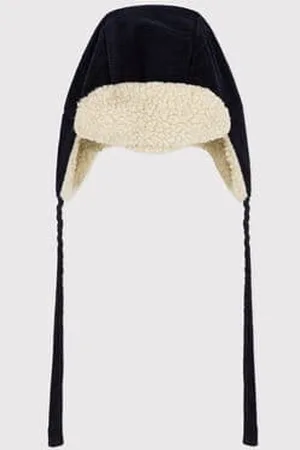 Petit Bateau Colbacco in velluto e sherpa neonato