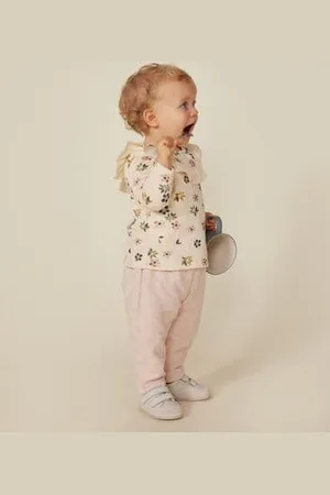 Petit Bateau Blusa in tubique neonato