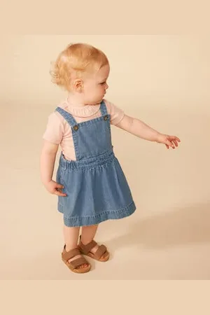 Petit Bateau Body in cotone a manica corta e con colletto bebè