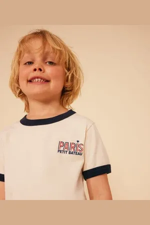 Petit Bateau T-shirt in jersey bambino