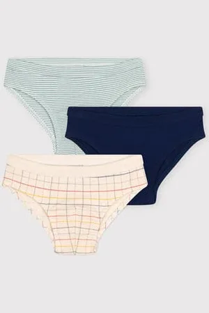 Petit Bateau Set di 3 slip in cotone bambino