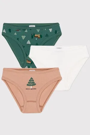 Petit Bateau Confezione da 3 slip bambino in cotone