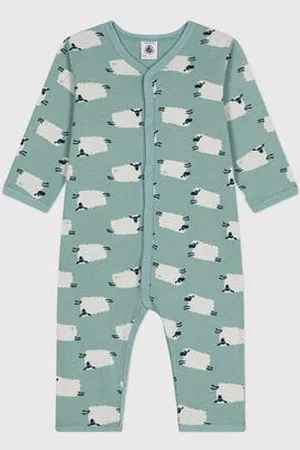 Petit Bateau Pigiama bebè senza piedini in cotone stampato neonato