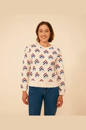 Petit Bateau Maglia donna in tessuto felpato