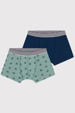 Petit Bateau Set di 2 boxer in cotone bambino